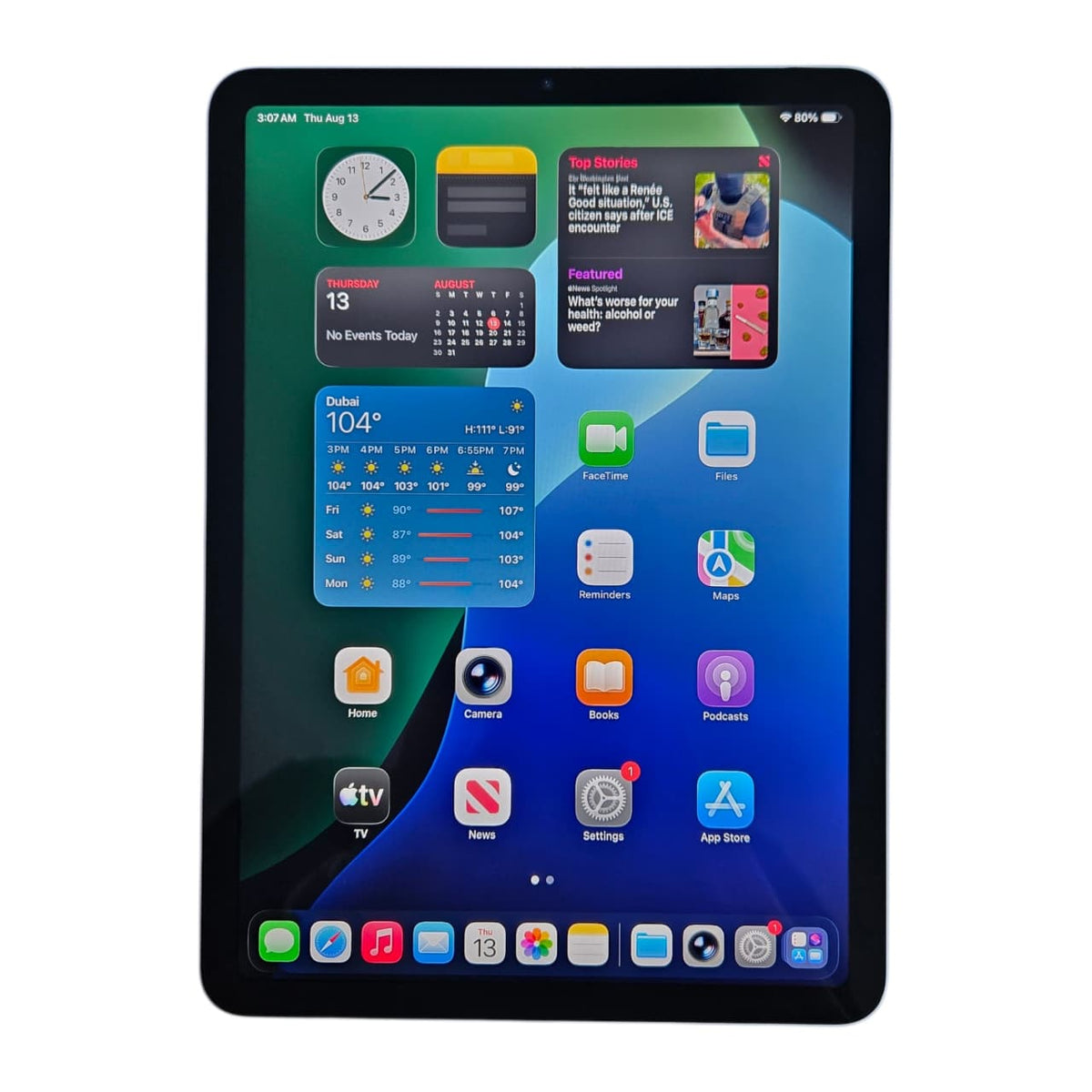 Apple iPad Air 5th Generation M1 10.9-inch – 64GB – Wi-Fi – Liquid Retina Display – Space Grey – UAE