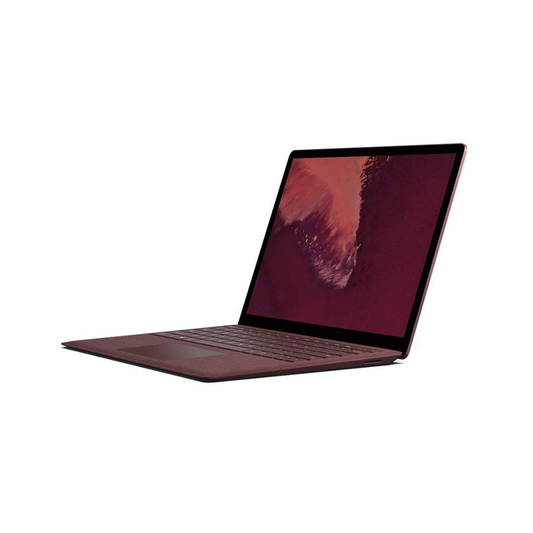 Microsoft Surface Laptop 2 i7 with 16GB RAM, 512GB SSD, 13.5-inch Burgundy touchscreen laptop in UAE.