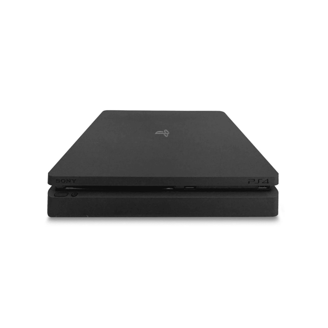 Sony PlayStation 4 Slim (PS4) – 500GB Storage - Two DualShock Controllers – Slim Version Console - axon